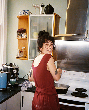 Woman cooking
